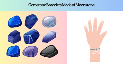The beauty of Gemstone Bracelets Made of Moonstone